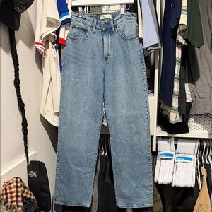 Abercrombie & Fitch High Rise Blue Jeans